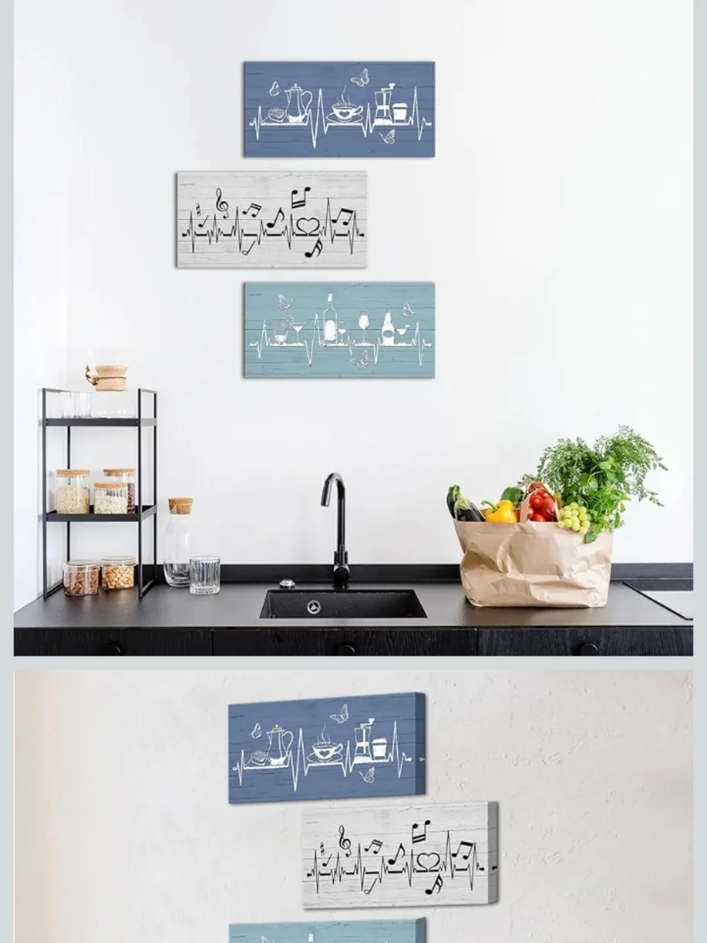 Music Heartbeat Wall Art Canvas Print